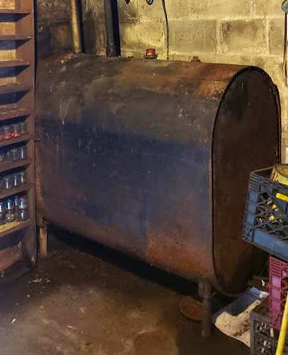 Oil Tank Replacement Before